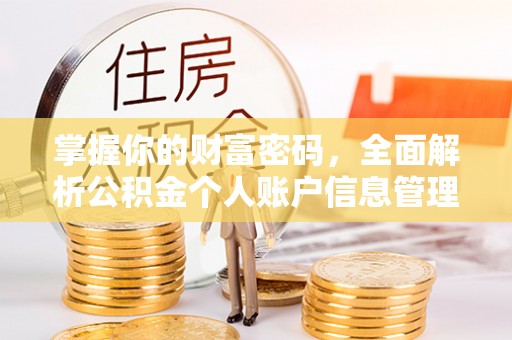 石岐掌握你的财富密码，全面解析公积金个人账户信息管理与优化